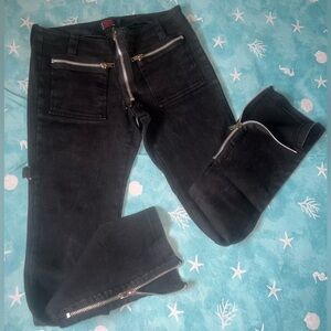 Tripp NYC✖️Vintage Black Bondage Pants Size 7